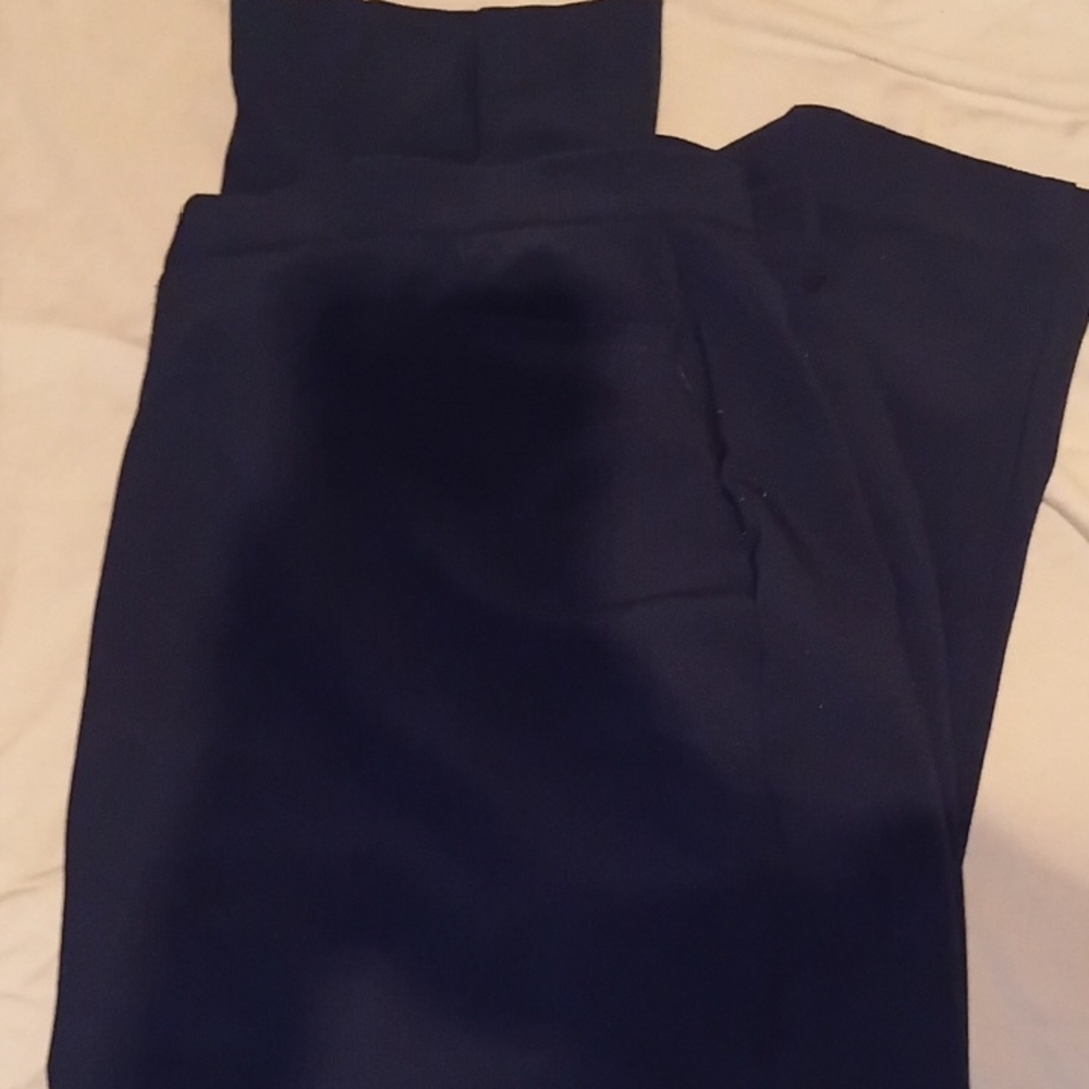 Alaia Navy Blue Pants